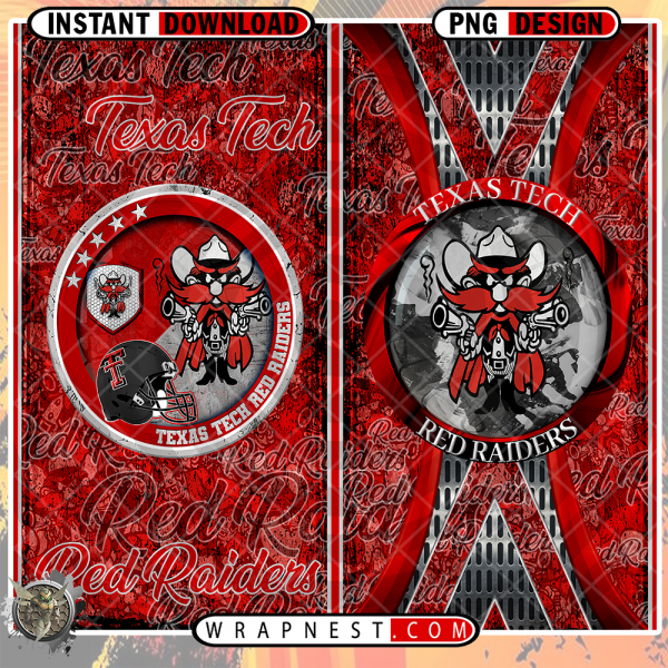 RED RAIDERS SPLIT WRAP