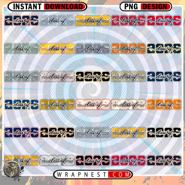 SENIORS 2026 PNG BUNDLE