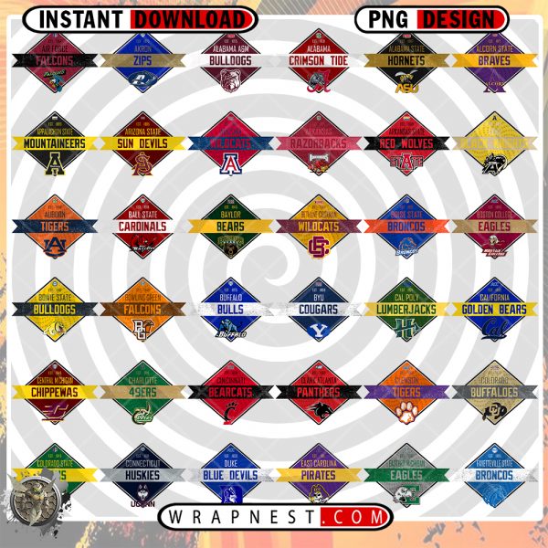 NCAA RIBBON BUNDLE