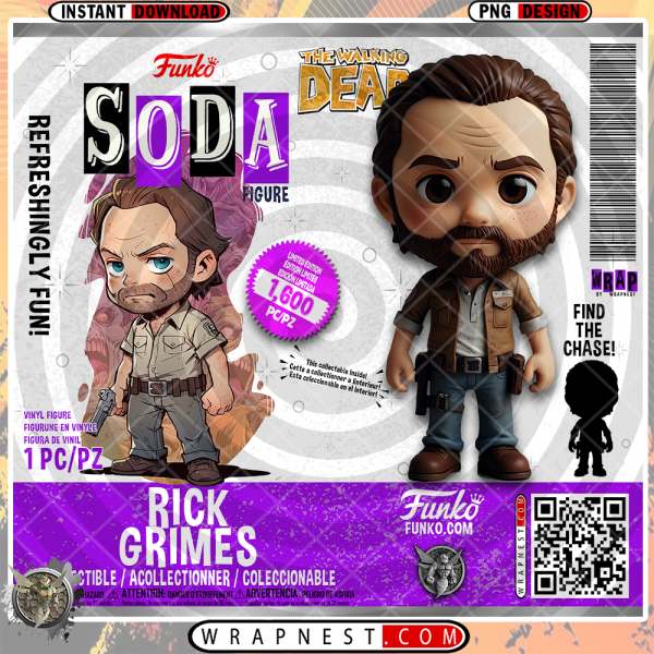 TWD Funko Soda - Rick