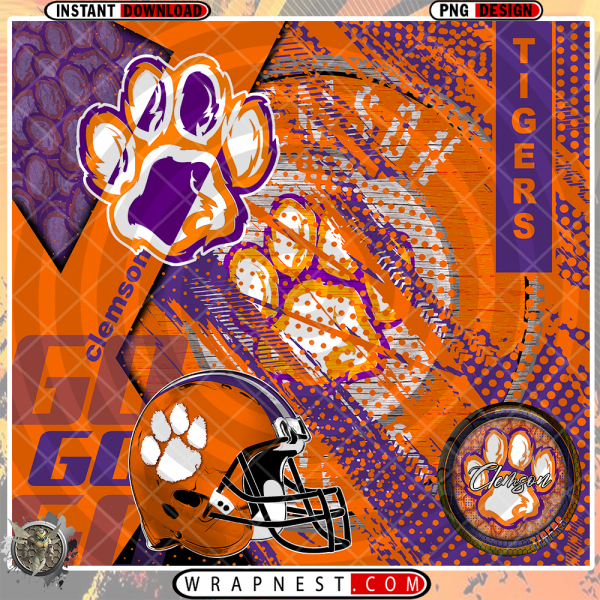 TIGERS GO V2 WRAP