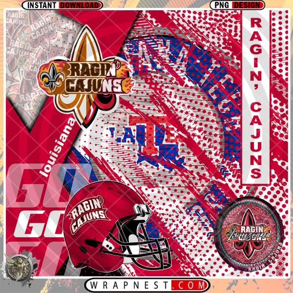 RAGIN' CAJUNS GO V2 WRAP