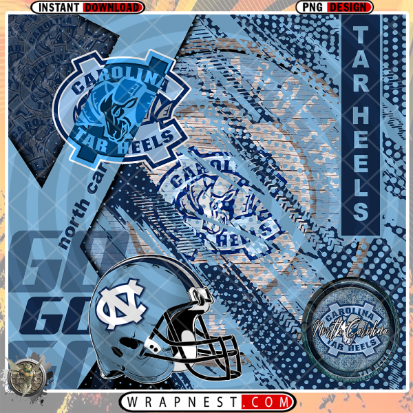 TAR HEELS GO V2 WRAP