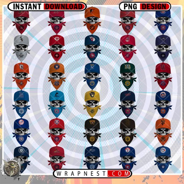 MLB SKULLKERCHIEF BUNDLE