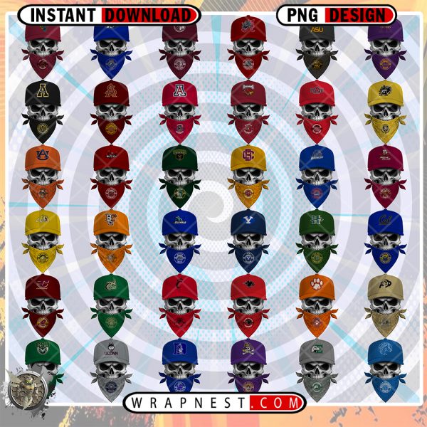 NCAA SKULLKERCHIEF BUNDLE