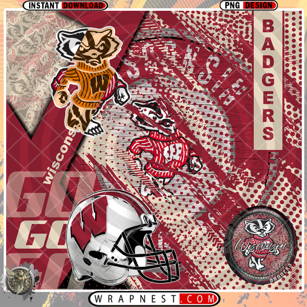 BADGERS GO V2 WRAP